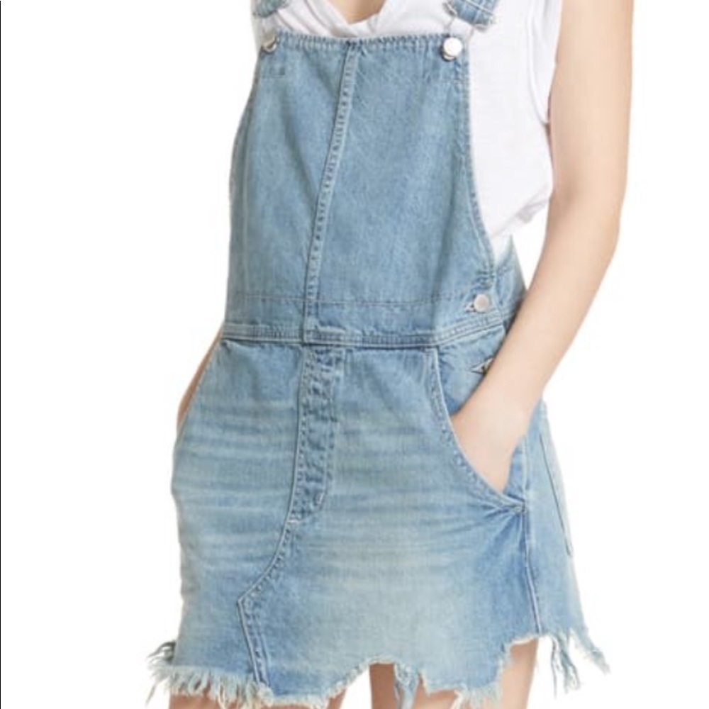 Free people overall skirt